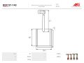 Hoja técnica del fabricante — BSX137-143