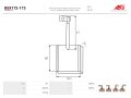 Hoja técnica del fabricante — BSX172-173