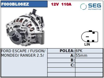 ALTERNADOR · BOSCH