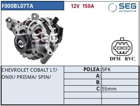 ALTERNADOR · BOSCH