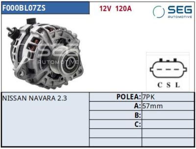 ALTERNADOR · BOSCH