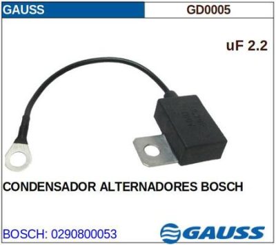 ALTERNADOR · BOSCH