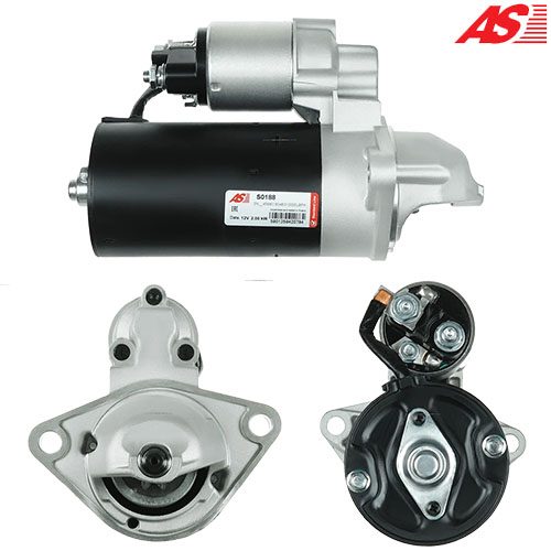 MOTOR DE PARTIDA · AS PARTS
