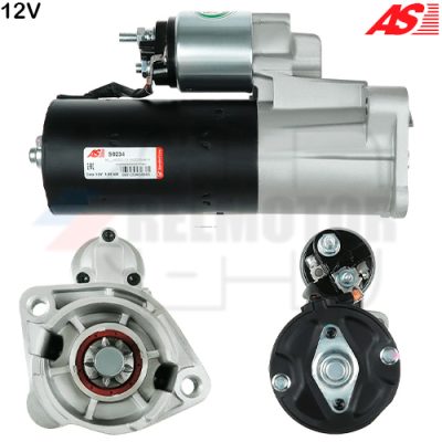 MOTOR DE PARTIDA · AS PARTS