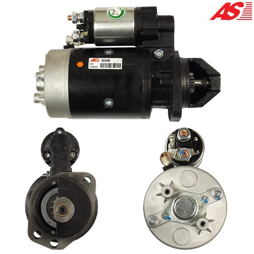 MOTOR DE PARTIDA · AS PARTS
