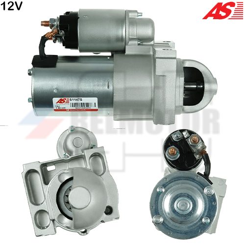 MOTOR DE PARTIDA · AS PARTS
