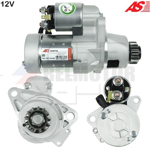 MOTOR DE PARTIDA · AS PARTS