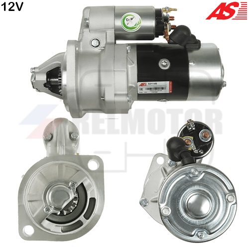 MOTOR DE PARTIDA · AS PARTS