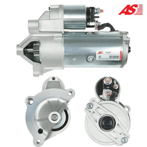 MOTOR DE PARTIDA · AS PARTS