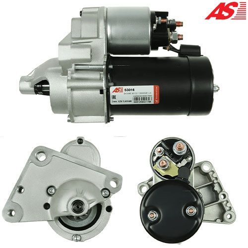 MOTOR DE PARTIDA · AS PARTS