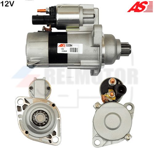 MOTOR DE PARTIDA · AS PARTS