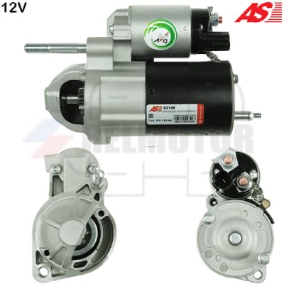 MOTOR DE PARTIDA · AS PARTS