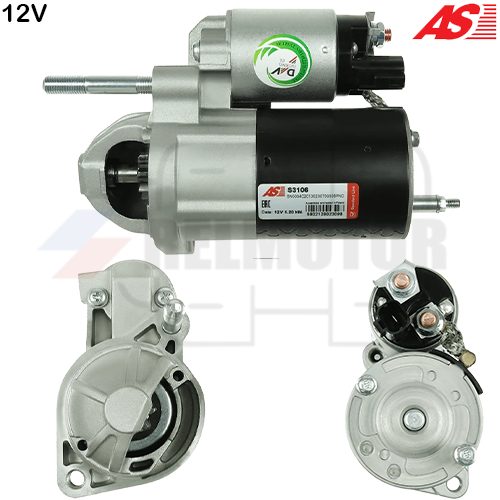 MOTOR DE PARTIDA · AS PARTS