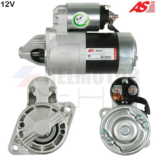 MOTOR DE PARTIDA · AS PARTS