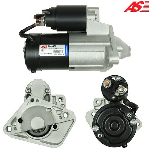 MOTOR DE PARTIDA · AS PARTS