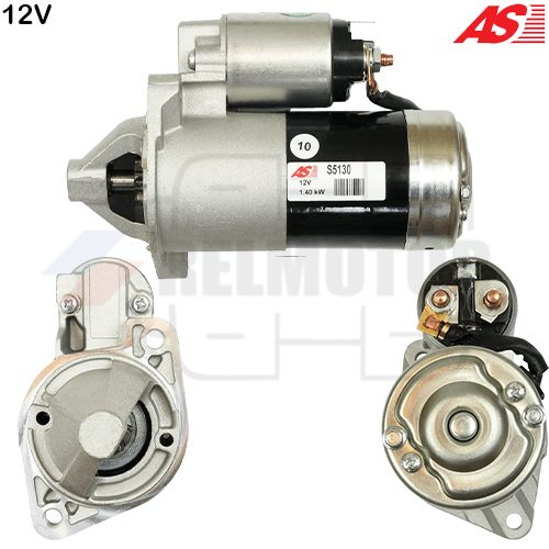 MOTOR DE PARTIDA · AS PARTS
