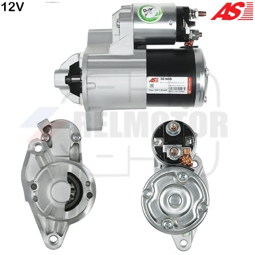 MOTOR DE PARTIDA · AS PARTS
