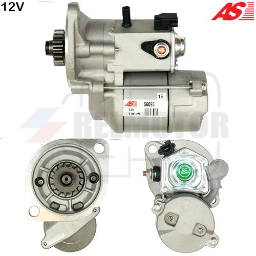 MOTOR DE PARTIDA · AS PARTS