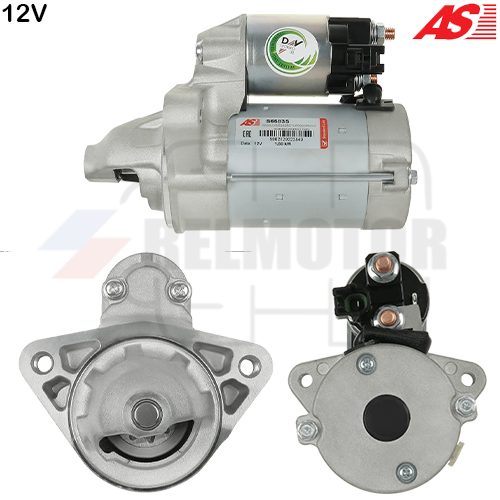 MOTOR DE PARTIDA · AS PARTS