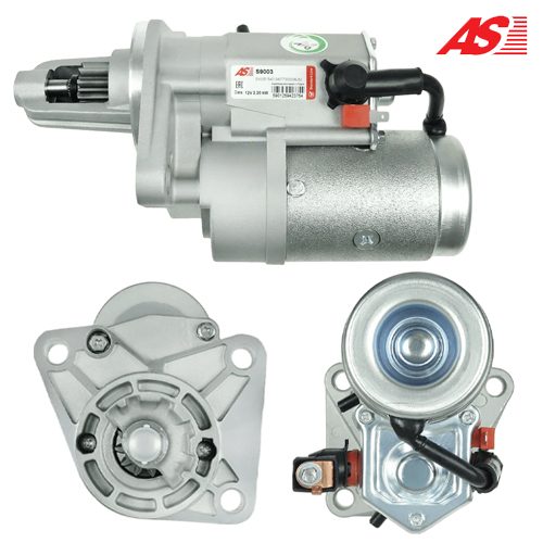MOTOR DE PARTIDA · AS PARTS