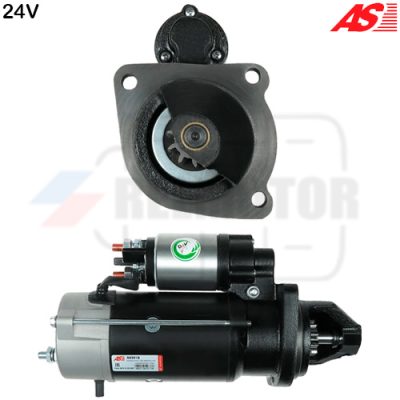 MOTOR DE PARTIDA · AS PARTS