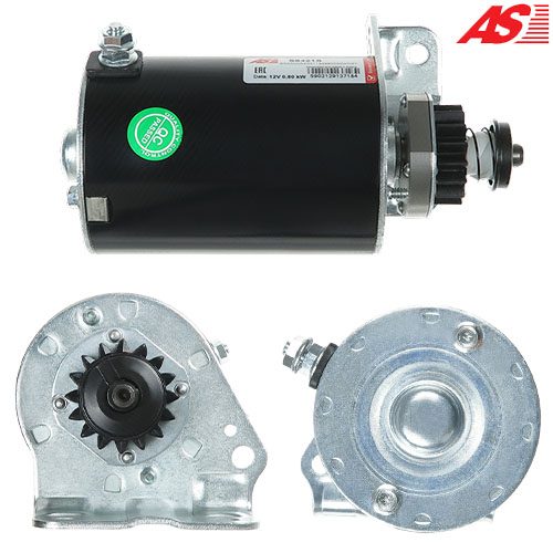 MOTOR DE PARTIDA · AS PARTS