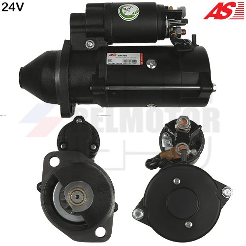MOTOR DE PARTIDA · AS PARTS