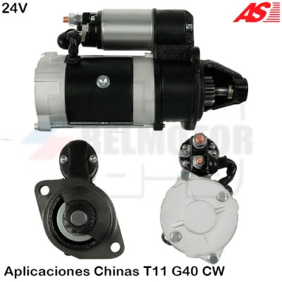 MOTOR DE PARTIDA · AS PARTS