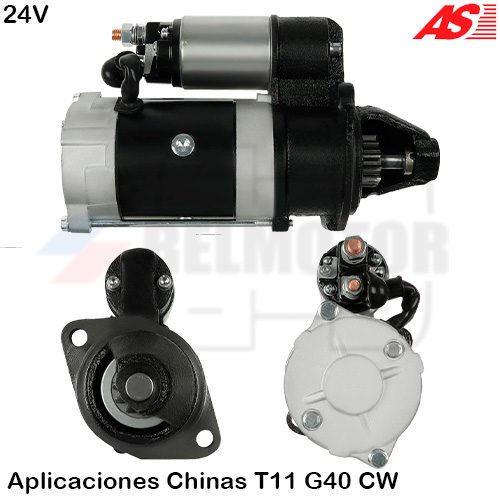 MOTOR DE PARTIDA · AS PARTS