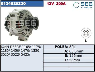 ALTERNADOR · SEG