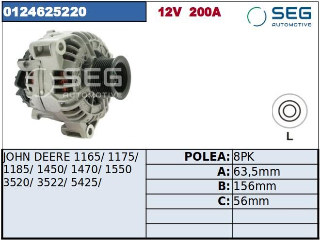 ALTERNADOR · SEG