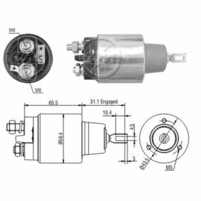 SOLENOIDE · BOSCH