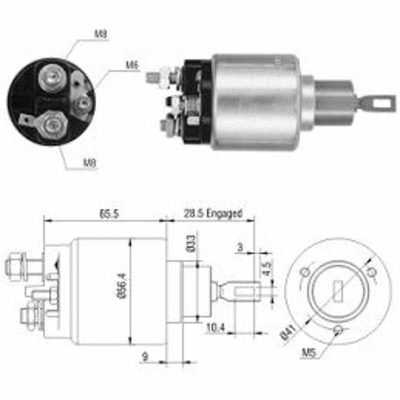 SOLENOIDE · BOSCH