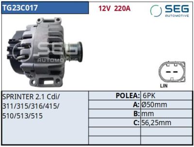 ALTERNADOR · BOSCH
