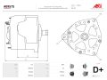 Hoja técnica del fabricante — A0957S