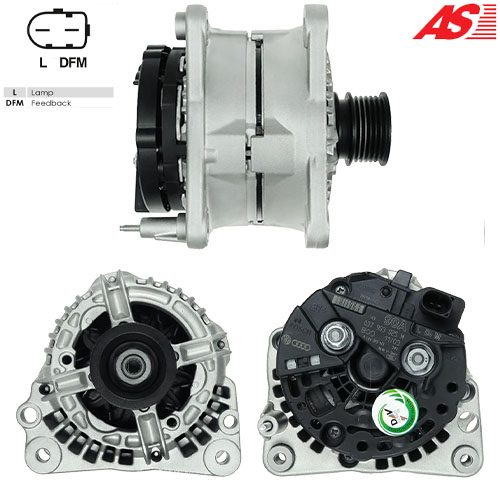 ALTERNADOR · AS PARTS
