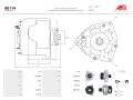 Hoja técnica del fabricante — A0114