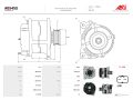 Hoja técnica del fabricante — A0545S