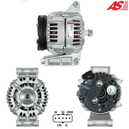ALTERNADOR · AS PARTS