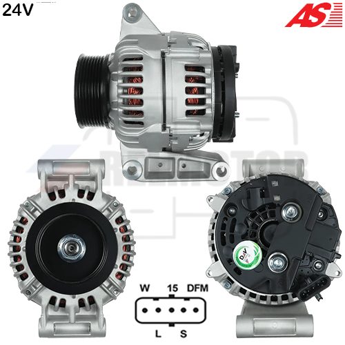 ALTERNADOR · AS PARTS