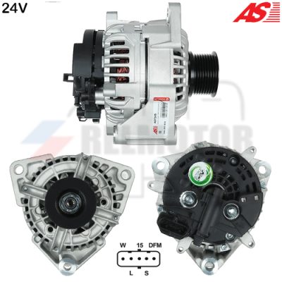 ALTERNADOR · AS PARTS