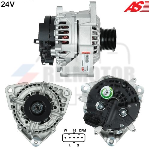 ALTERNADOR · AS PARTS