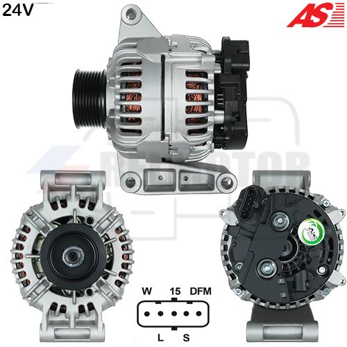 ALTERNADOR · AS PARTS