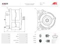Hoja técnica del fabricante — A1052S