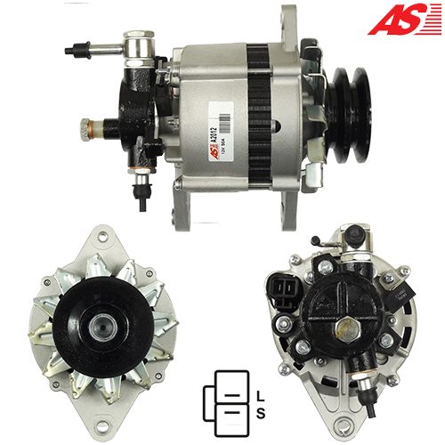 ALTERNADOR · AS PARTS