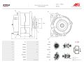 Hoja técnica del fabricante — A2054