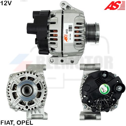ALTERNADOR · AS PARTS