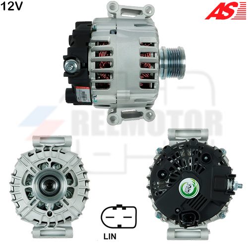 ALTERNADOR · AS PARTS
