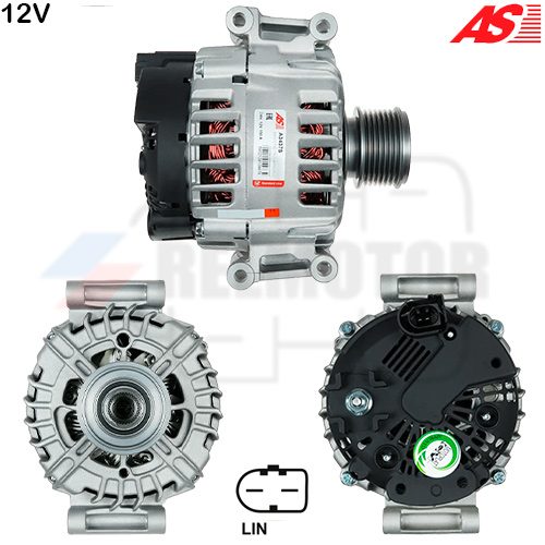 ALTERNADOR · AS PARTS