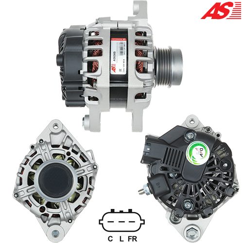 ALTERNADOR · AS PARTS